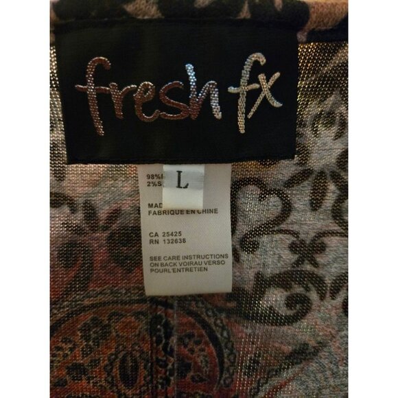 WT #1063 Women's Large Fresh FX Tunic - Picture 2 of 4